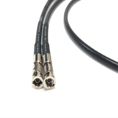 3 Foot Belden 4855R 12G Rated High Density Micro BNC Male 3G/6G/12G HD-SDI Mini RG59 Video Adapter Cable by Custom Cable Connection
