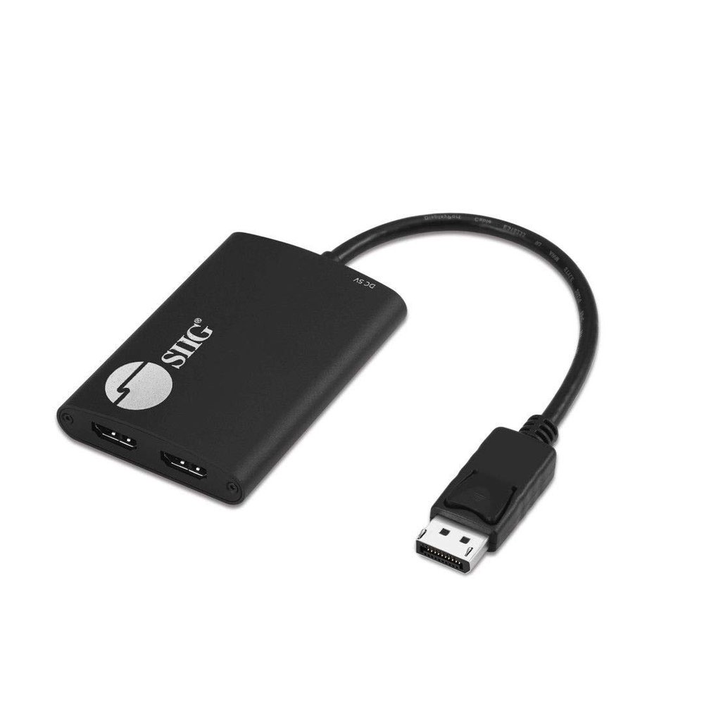 1x2 DP 1.2 to HDMI MST Splitter