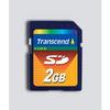 Transcend TS2GSDC Transcend 2GB Secure Digital Card, SD Flash Memory Card view 1
