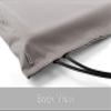 Covermates Cable Box Full Cover - Heavy-Duty Polyester - Weather Resistant - Touch Fastener Closure - TV Covers, Full 17W x 13D x 3H, Ripstop Grey view 2