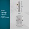 Philips 6-Outlet Extender Surge Protector, 900 Joules, 3-Prong, Space Saving Design, Protection Indicator LED Light, 2 Pack, Grey, SPP3466GR/37 view 3