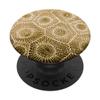 Cool Petoskey Stone Rocks Pattern Design Background Gift PopSockets Grip and Stand for Phones and Tablets view 1