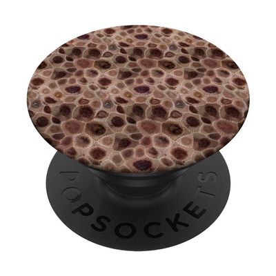 Cool Petoskey Stone Rocks Pattern Design Background Gift PopSockets Grip and Stand for Phones and Tablets