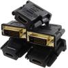 CablesOnline, 5-Pack HDMI Female to DVI-D Dual-Link Male Display Video Adapters, DVI-AD21A-5 view 1