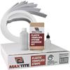 MAXTITE Plastic Template System (32 Strips) with Adhesive Glue and Applicator Kit view 1