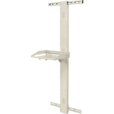 72"H Laptop Wall Mount Unit - Beige