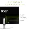 acer Aspire C27-962-UR11 AIO Desktop, 27" Full HD Display, 10th Gen Intel Core i5-1035G1, NVIDIA GeForce, MX130, 12GB DDR4, 512GB SSD, 802.11ac WiFi, Wireless Keyboard and Mouse, Windows 10 Home view 4