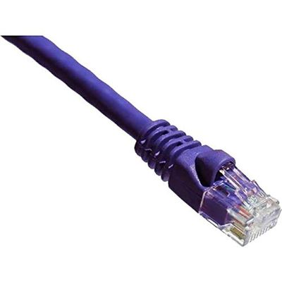 8FT CAT5E 350MHZ PATC CBL MOLD BOOT PRPL