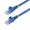 StarTech.com 15 ft. CAT6 Ethernet Cable - 10 Pack - ETL Verified - Blue CAT6 Patch Cord - Snagless RJ45 Connectors - 24 AWG Copper Wire - UTP Ethernet Cable (N6PATCH15BL10PK) view 1
