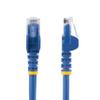 StarTech.com 15 ft. CAT6 Ethernet Cable - 10 Pack - ETL Verified - Blue CAT6 Patch Cord - Snagless RJ45 Connectors - 24 AWG Copper Wire - UTP Ethernet Cable (N6PATCH15BL10PK) view 3