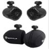 Rockville RWB70B Bundle: Pair of 6.5-in Black 2-Way 250-Watt Peak / 150-Watt RMS 360 Swivel Marine Wakeboard Tower Speakers, Pair of RWBC 6.5 in Neoprene Speaker Covers, 2-Items view 1