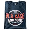 Case xx Navy Blue Twice Tested Never Bested Small Cotton T-Shirt view 2