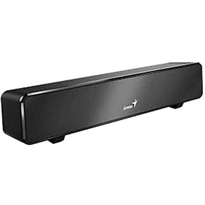 Genius SoundBar 100 Speaker (6W / USB/Volume Control / 110 HZ - 20 KHZ/5 Ft Cable)
