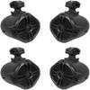 Rockville RWB70B 250W Marine Wakeboard Tower Speaker, 6.5", 360 Degree Swivel, Waterproof, Durable, High-Fidelity for Boats, Jeeps, ATVs, 4-Piece view 1