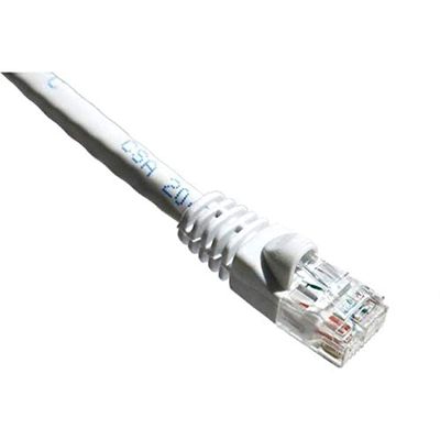 30FT CAT5E 350MHZ PATC CBL MOLD BOOT WHT
