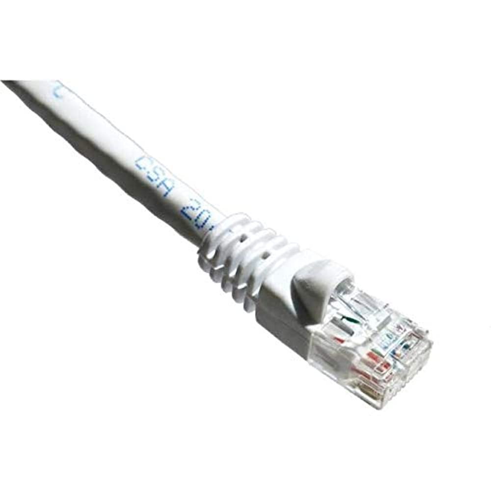 30FT CAT5E 350MHZ PATC CBL MOLD BOOT WHT