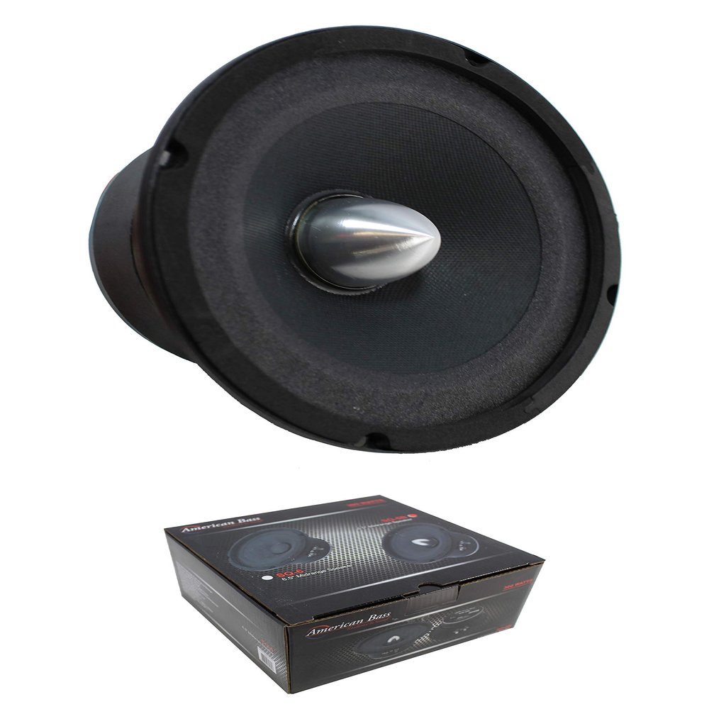 6.5" Midrange Bullet Speaker 300W 8 Ohm Pro Car Audio American Bass SQ-6B