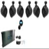 Rockville (6) RWB70B Black 6.5" Marine Wakeboard Swivel Speakers+Amp+Receiver view 1