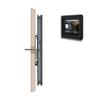 TABcare Anti-Theft Acrylic VESA Enclosure for Galaxy TAB A 9.7" with Free Wall Mount Kit & 90-Degree Angle Charge Cable (TAB A 9.7, Clear) view 4