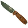 ESEE-4 1095 Carbon Steel, Black Sheath (OD Green Blade, Natural Canvas Micarta 3D Handle) view 1