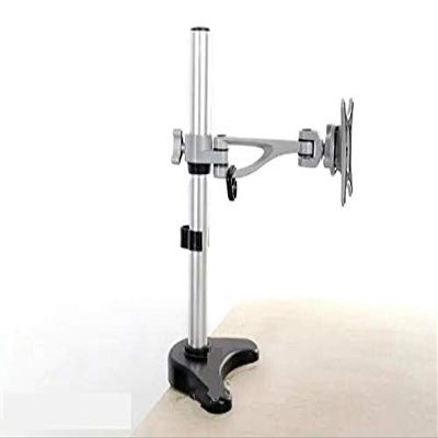 Desktop Monitor Mount Computer Screen Holder Display Screen Bracket Monitor Arm Fit for 10"~24" Max Support 8KG