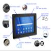 TABcare Anti-Theft Acrylic VESA Enclosure Compatible for Samsung Galaxy TAB S5e 10.5" with Free Wall Mount Kit & 90-Degree USB C Charge Cable (TAB S5e 10.5, Black) view 3