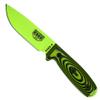 ESEE-4 1095 Carbon Steel, Black Sheath (Venom Green Blade, Neon Green/Black G10 3D Handle) view 1