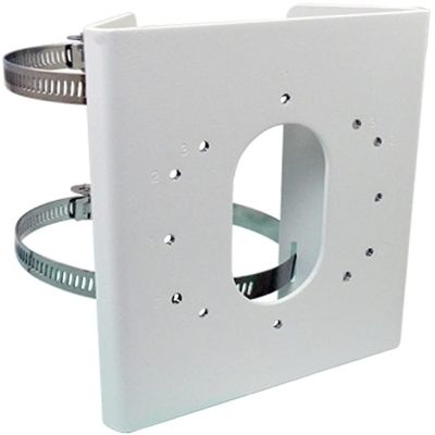 ACTi PMAX-0524 Pole Mount, White For use with A421, A44, A45, A46, A48, A416, A418, VMGB-351, VMGB-352 and B419-P2 Zoom Bullet Cameras; Supported Pole Range 2.64" ~ 5"; Made of Stainless Steel