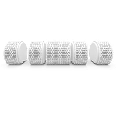 Air Audio The Worlds First Pull-Apart Wireless Bluetooth Speaker Portable Surround Sound and Multi-Room Use, White