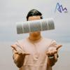 Air Audio The Worlds First Pull-Apart Wireless Bluetooth Speaker Portable Surround Sound and Multi-Room Use, White view 3