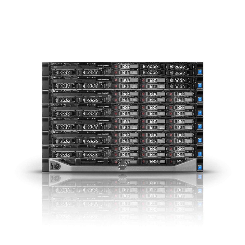 Dell PowerEdge R630 Server | 2 x E5-2650v3-2.30GHz 10 Core | 96GB RAM | H730 | 8 x 1TB SAS | Rails (Renewed)