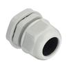 Cable Gland 0.31" ~ 0.47" (8.0mm ~ 12.0mm) Polyamide (PA), Nylon M20x1.5 Light Gray GC1001-C view 1