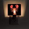 Lobster Night Light, Vermont Lamps Night Light, Hand Made, Wooden, Lobster, Ideal for Bedroom, Hallway, Baby's Room, Bathroom, Nursery, Long Lasting LED Bulb view 2