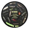 ESEE-6 1095 Carbon Steel, Black Sheath (Black Blade, Natural Canvas Micarta 3D Handle) view 4