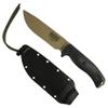 ESEE-6 1095 Carbon Steel, Black Sheath (Dark Earth Blade, Black G10 3D Handle) view 1