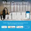 Lutron Caseta Smart Lighting Smart Hub Repeater, Expands The Range of Caseta Up to 60 Feet, Works w/ Alexa, Apple Homekit, Google Home, PD-REP-WH, White view 2