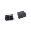 200PCS Hub Port RJ45 Anti Dust Cover Cap Protector Plug Black Silicone Ethernet view 3
