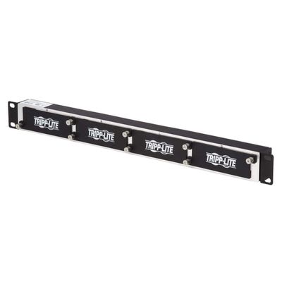 TRIPP LITE Mini Patch Panel, Copper/Fiber Enclosure Panel, 4 Cassette Capacity, 1U High Density (N484-01U-MINI)