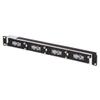 TRIPP LITE Mini Patch Panel, Copper/Fiber Enclosure Panel, 4 Cassette Capacity, 1U High Density (N484-01U-MINI) view 1