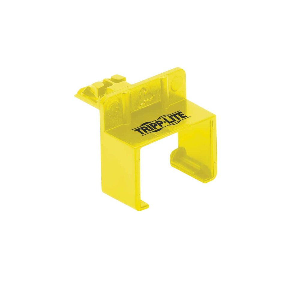 Tripp Lite Universal RJ45 Lock Insert, Yellow, 10 Pack (N2PLUG-010-YW), Model Number: N2LPLUG-010-YW