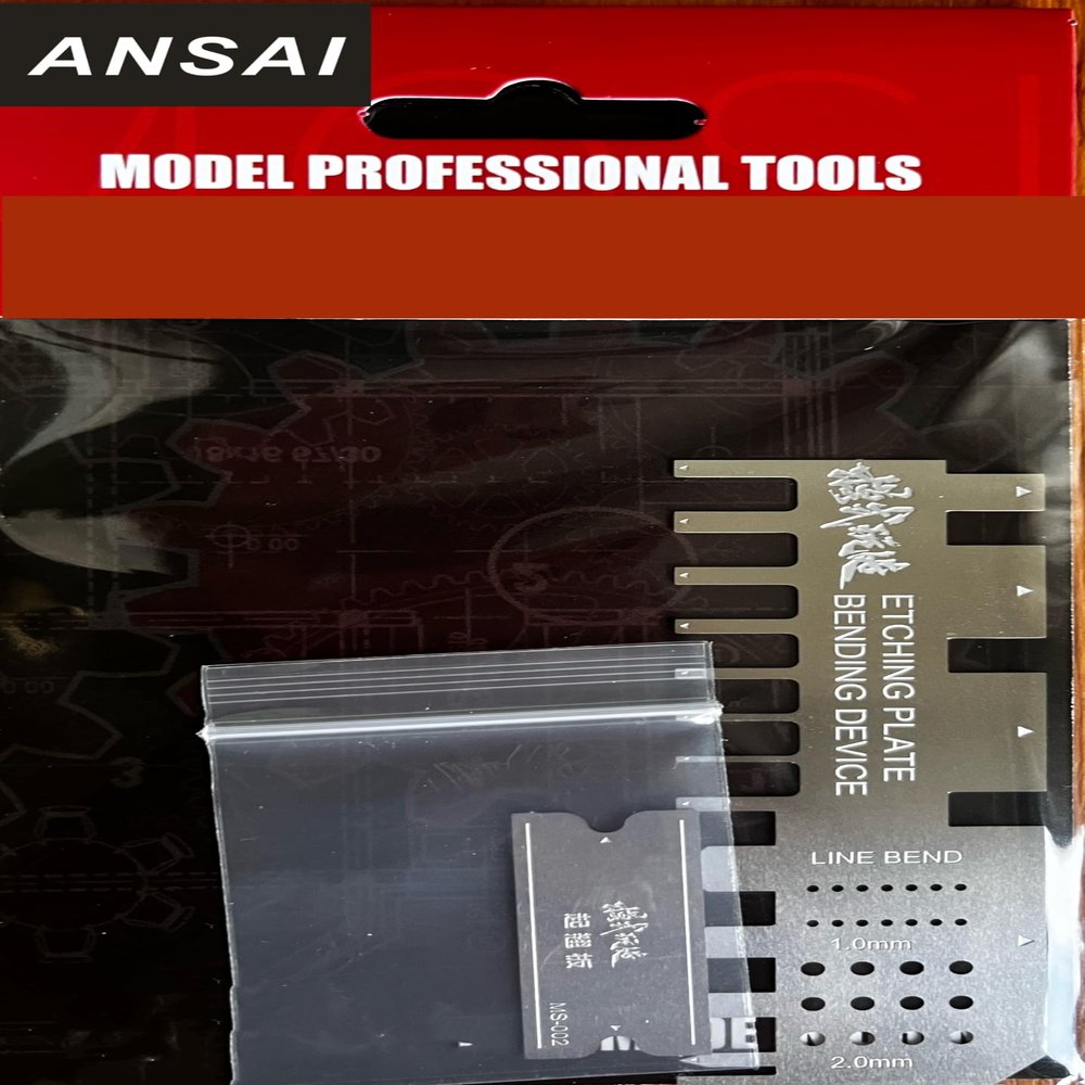 ANSAI Metal Bending Ruler for Modeling DIY,Bending Etched Chip,Copper Wires