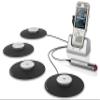 Philips DPM8900/02 Meeting Recorder Kit Digital Dictaphone with 4 Boundary Microphones 360, Includes SpeechExec Basic 2 Year Subscription