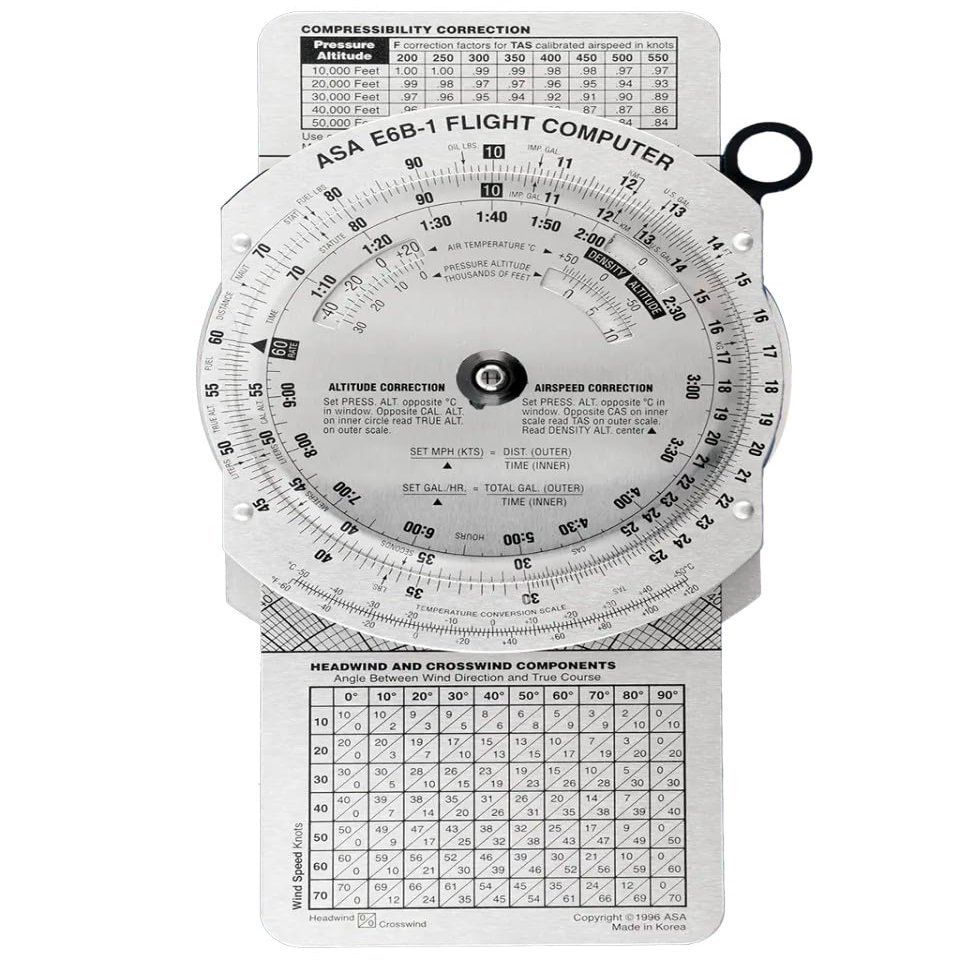 ASA Micro E6B Flight Computer