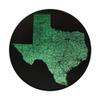Cool Texas Map Design Trendy Texan State Love Flag on Black PopSockets PopGrip: Swappable Grip for Phones & Tablets view 3