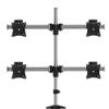 13-27" General 4Screen Monitor Holder Desktop Clamping Base Screen Rotary Desktop Retractable Wall Mount MD3004 view 2