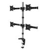 13-27" General 4Screen Monitor Holder Desktop Clamping Base Screen Rotary Desktop Retractable Wall Mount MD3004 view 3