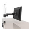 13"-24" LCD Screen Desktop TV Mount Monitor Holder Stainless Steel Rotary Lifting Retractable Table Clamping Mount (LC101-40) view 4