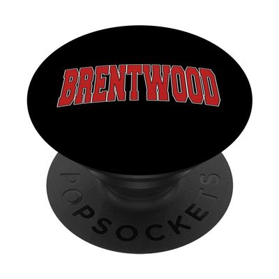 BRENTWOOD TN TENNESSEE Varsity Style USA Vintage Sports PopSockets PopGrip: Swappable Grip for Phones & Tablets