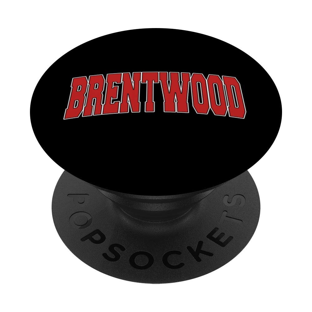 BRENTWOOD TN TENNESSEE Varsity Style USA Vintage Sports PopSockets PopGrip: Swappable Grip for Phones & Tablets