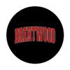 BRENTWOOD TN TENNESSEE Varsity Style USA Vintage Sports PopSockets PopGrip: Swappable Grip for Phones & Tablets view 3
